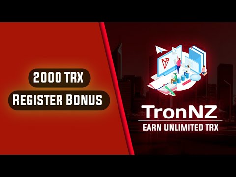 airdrop14189217's tweet card. TronNZ app || 2000 TRX register bonus || Instant withdraw