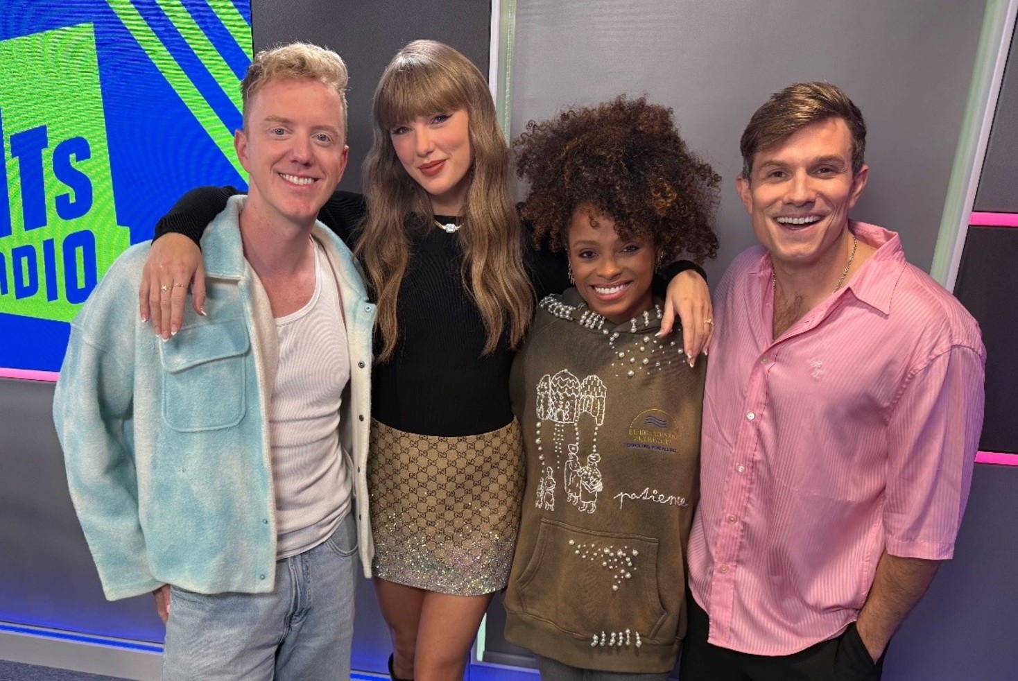 vgeller's tweet card. Taylor Swift chose to promote her new album on five UK radio stations. For a star who could have chosen any means, why choose radio?