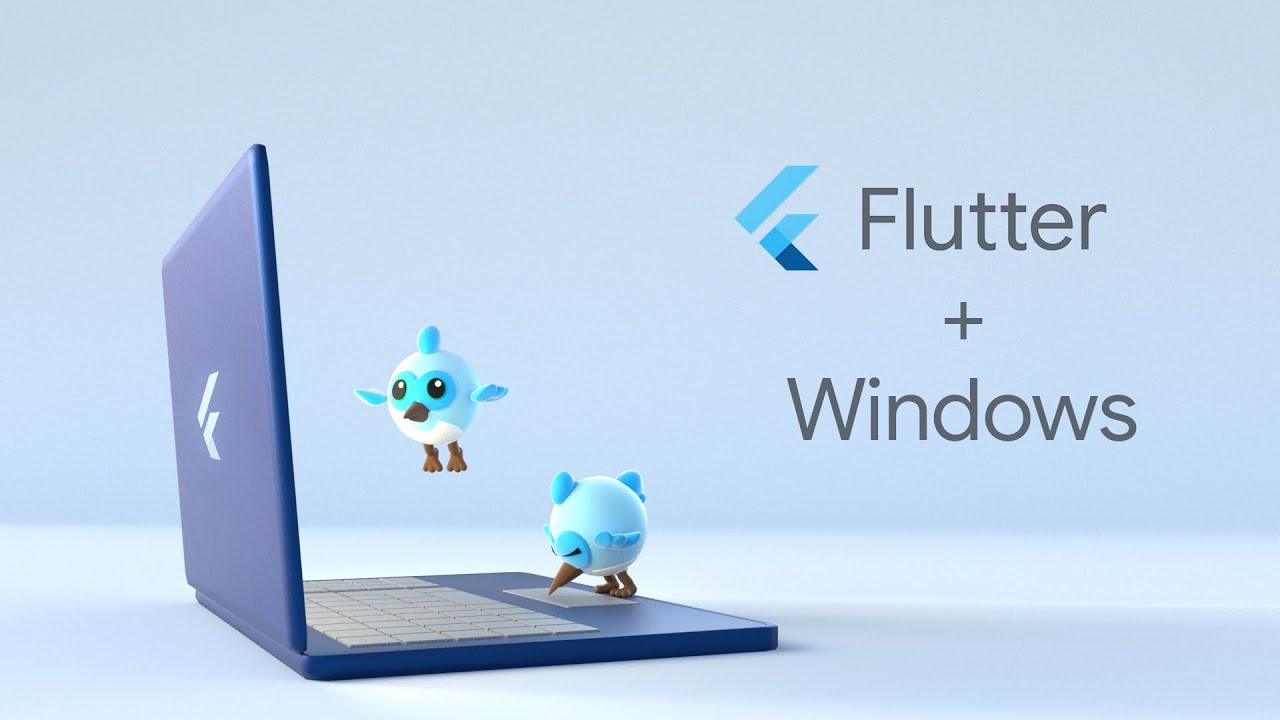 FlutterTvm's tweet card. Flutter Update: Windows