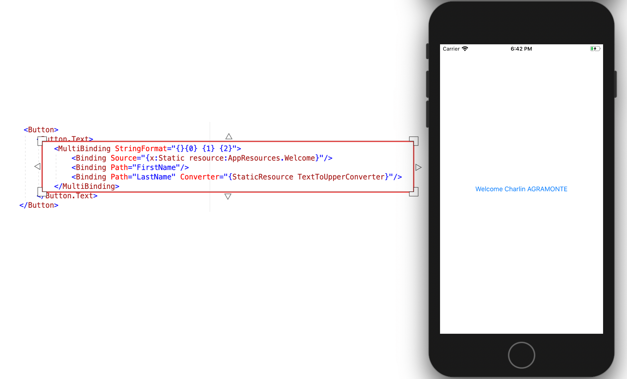 PlanetXamarin's tweet card. Multi-binding is a great feature that was introduced in Xamarin Forms 4.7 that allows the binding of multiple sources to a single target property. It gives us a lot of flexibility as now we don’t...