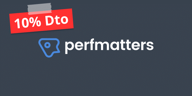 WpNovatos's tweet card. Ahorra un 10% en Perfmatters, el plugin de optimización para WordPress que mejora la velocidad de carga y el SEO de tu sitio web. ¡Descubre cómo obtener tu descuento!