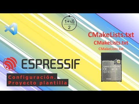 AqueronteBlog's tweet card. ESP32. Organizar proyecto. Proyecto plantilla