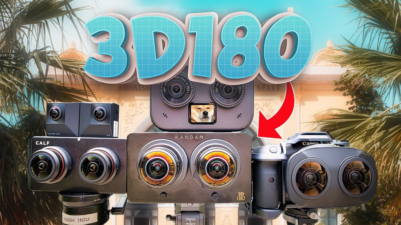 KandaoVR's tweet card. 8K VR180 Livestream on PICO 🤯 Kandao VR Cam Review vs. TECHE, CALF &...