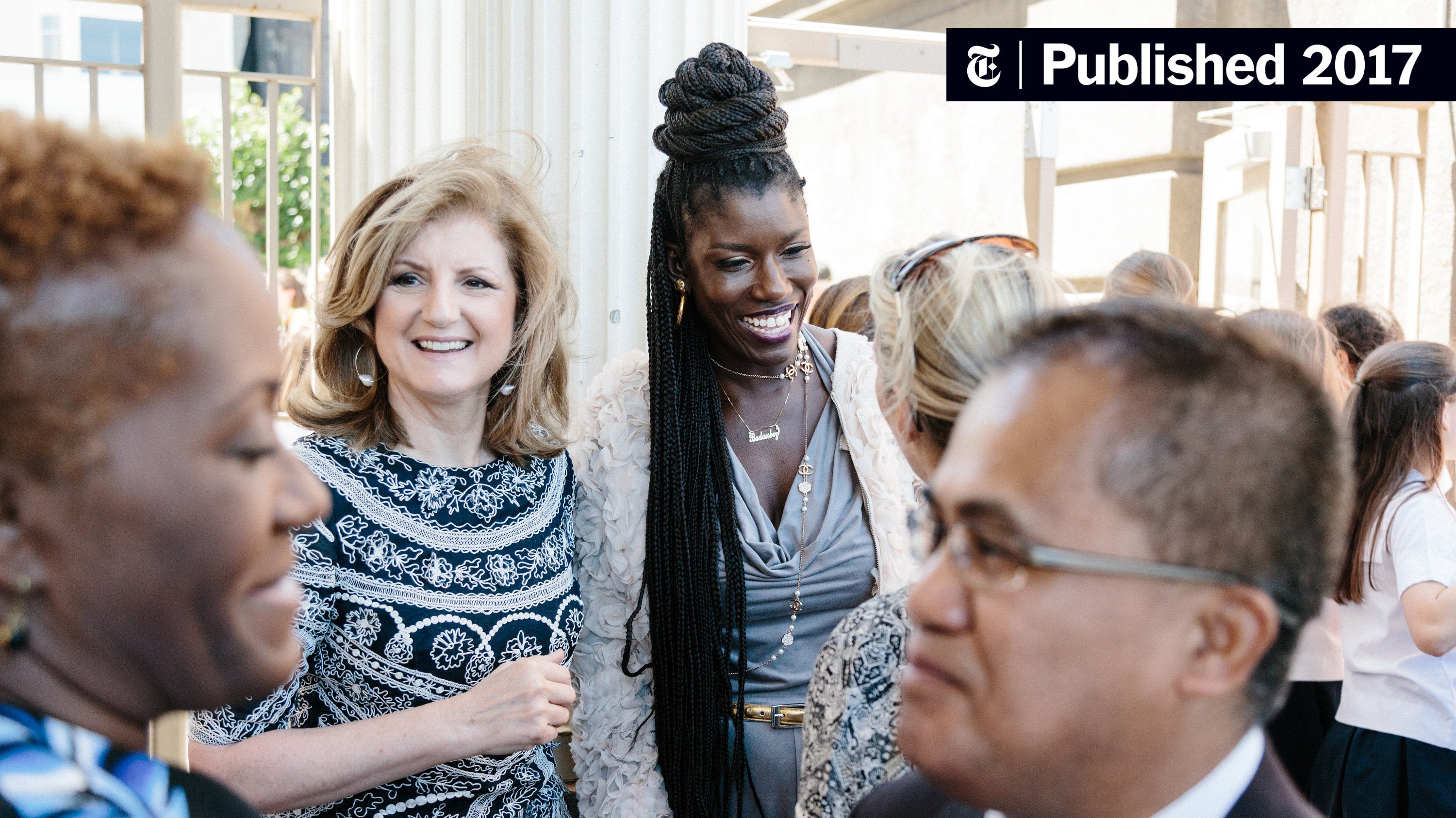 nytimestech's tweet card. In the 14 months since she joined the board, Ms. Huffington has been a public voice for the start-up and a confidante to its chief executive.