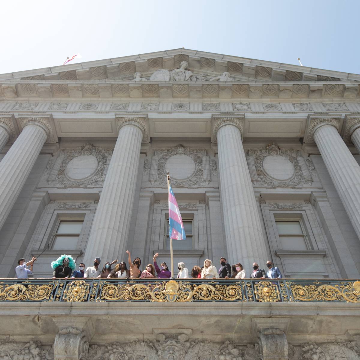 PegasusPerforms's tweet card. Trump’s anti-trans agenda is clear: stripping protections, banning gender-affirming care & forcing trans women into men’s prisons. California can fight back with SB 59 to protect trans privacy! Sign...