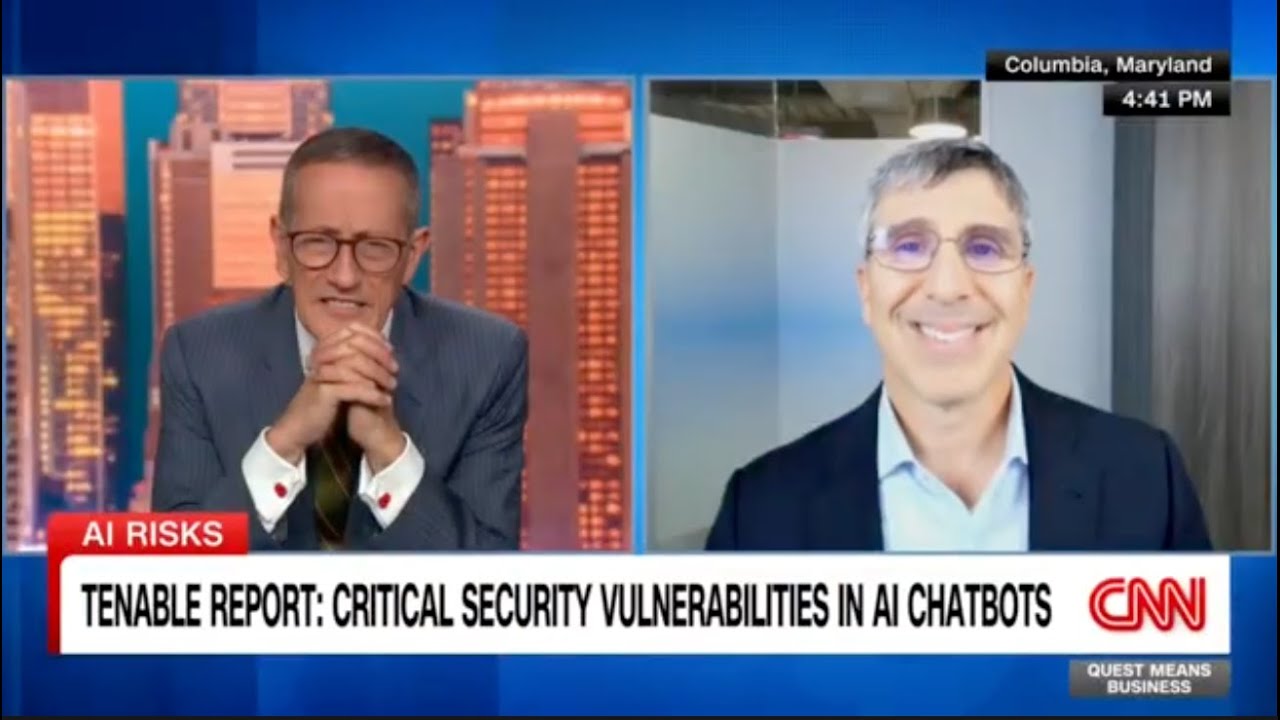 TenableSecurity's tweet card. “Trust Has to be Earned, Not Given”: Tenable Co-CEO talks AI and...