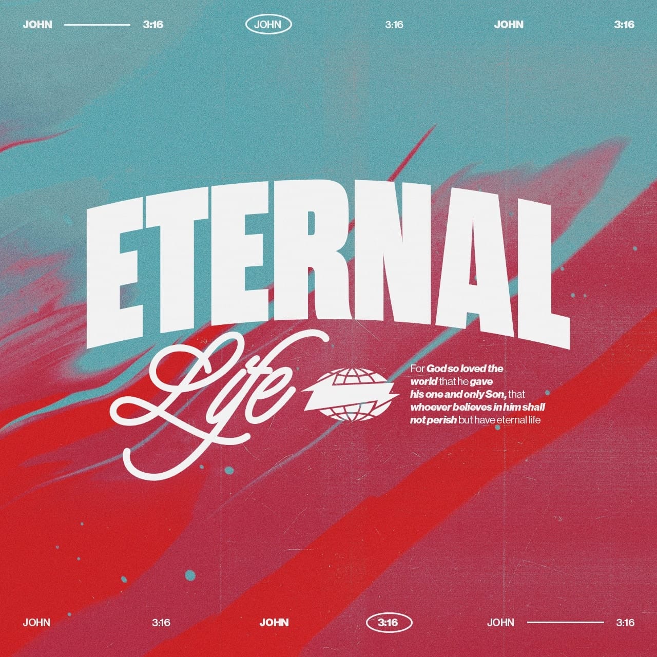 SD2XWSC's tweet card. “This is how much God loved the world: He gave his Son, his one and only Son. And this is why: so that no one need be destroyed; by believing in him, anyone can have a whole and lasting life. God didn