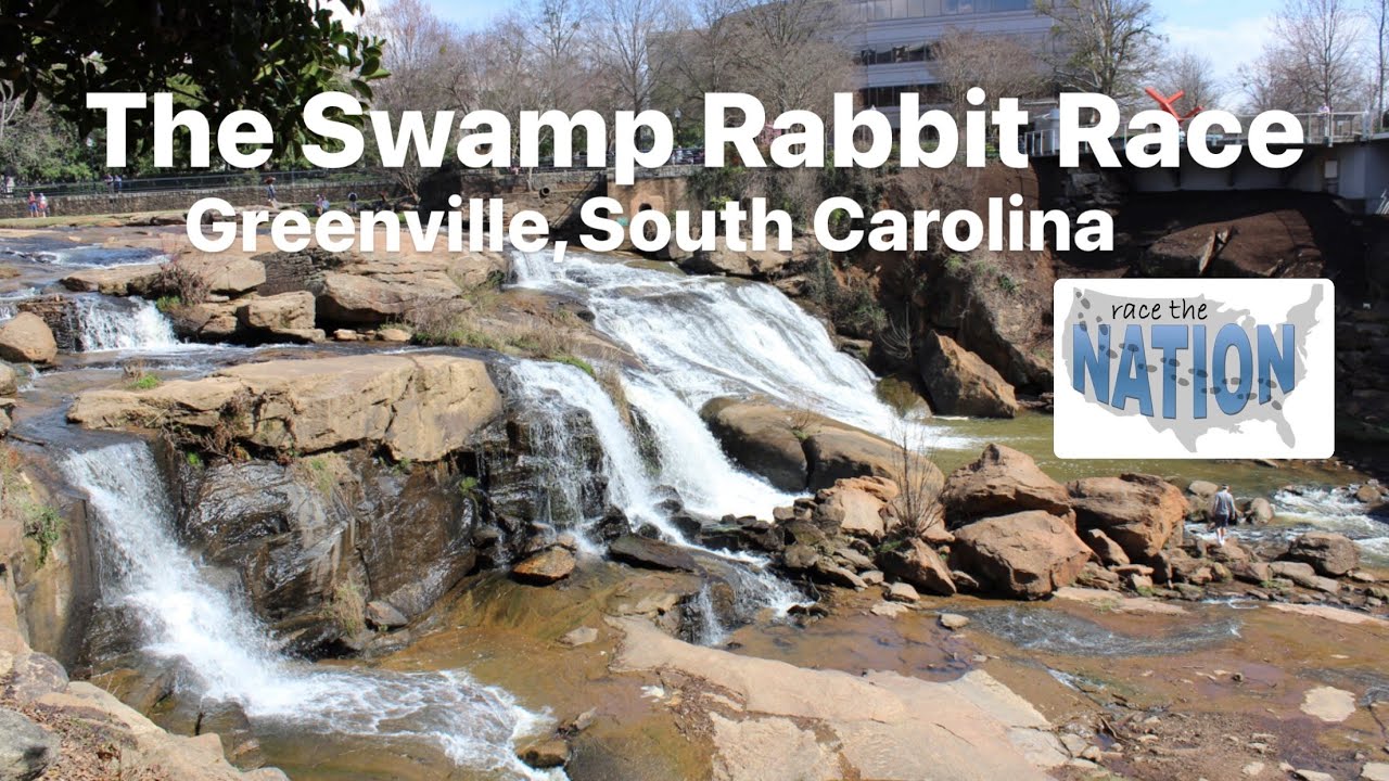 SetUpEvents's tweet card. Swamp Rabbit Half Marathon, Greenville, South Carolina