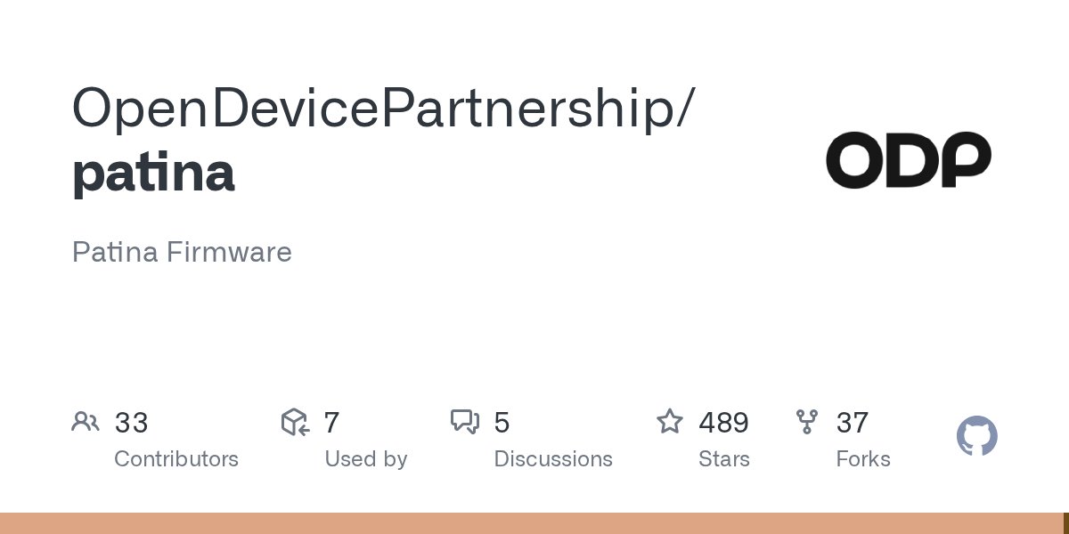 sqltattoo's tweet card. Patina Firmware. Contribute to OpenDevicePartnership/patina development by creating an account on GitHub.