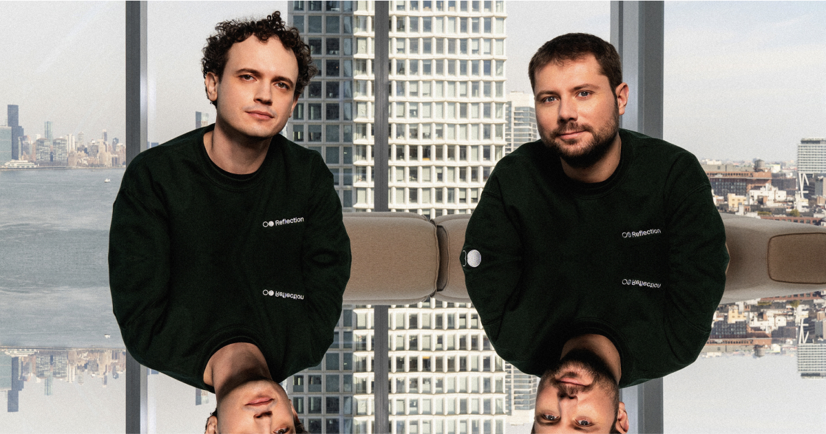 sequoia's tweet card. Reflection AI founders Misha Laskin and Ioannis Antonoglou are scaling reinforcement learning to build a truly autonomous coding agent.