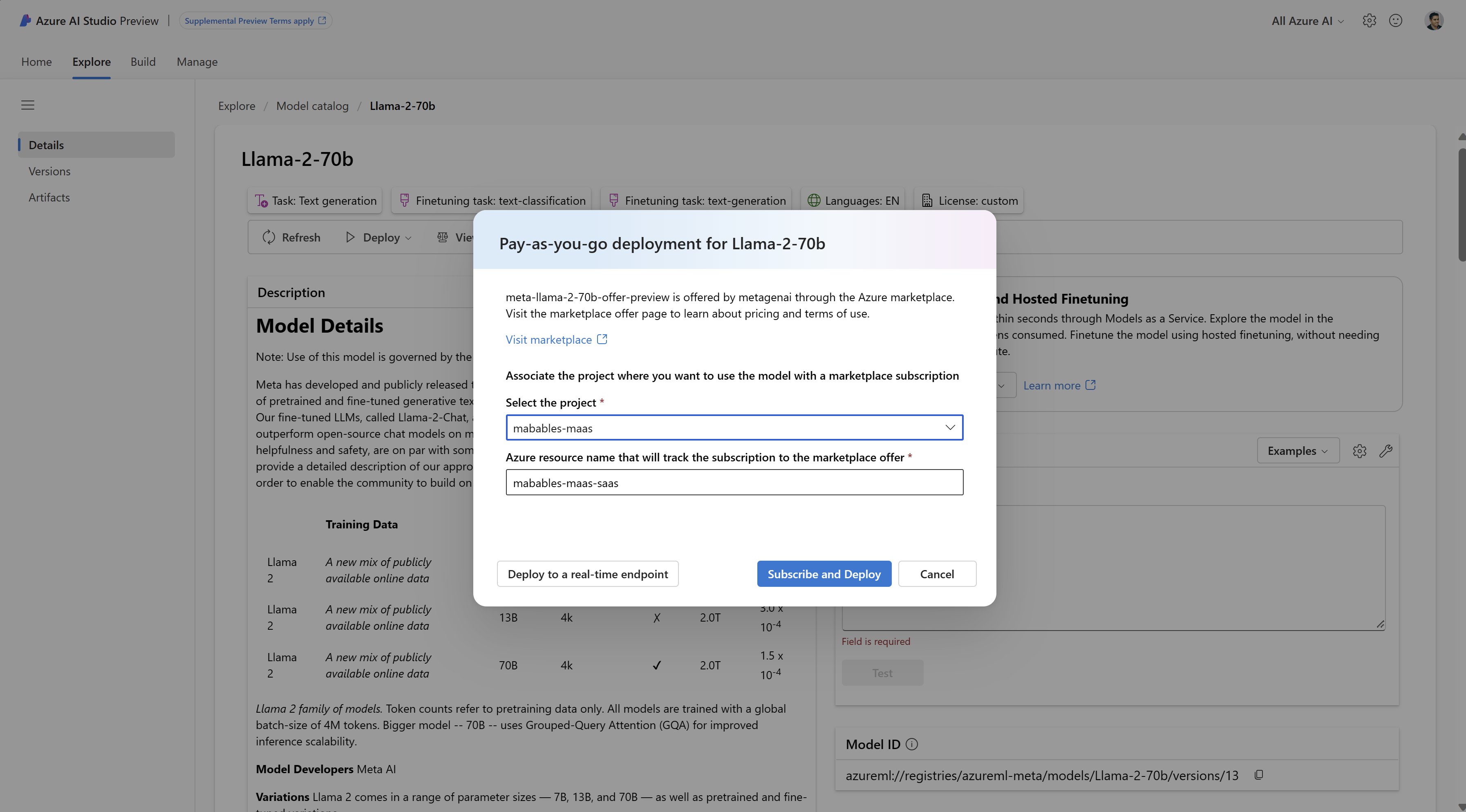 shohei_aio's tweet card. We are excited to announce the upcoming preview of Models as a Service (MaaS) that offers pay-as-you-go (PayGo) inference APIs and hosted fine-tuning for...