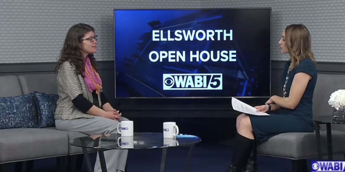 EllsPubLib's tweet card. The second annual Ellsworth Open House on Wednesday, March 20 from 4:00 to 6:00 p.m.