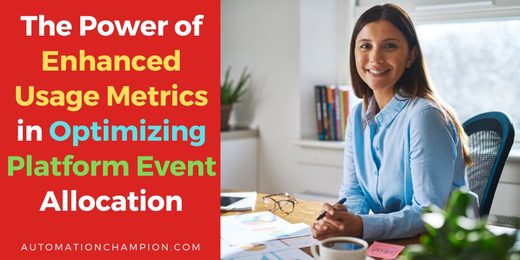 automationchamp's tweet card. Big Idea or Enduring Question: How to monitor the consumption of Platform Events based on event name, client ID, event type, and usage type Objectives: After reading this blog, you’ll be able to:...
