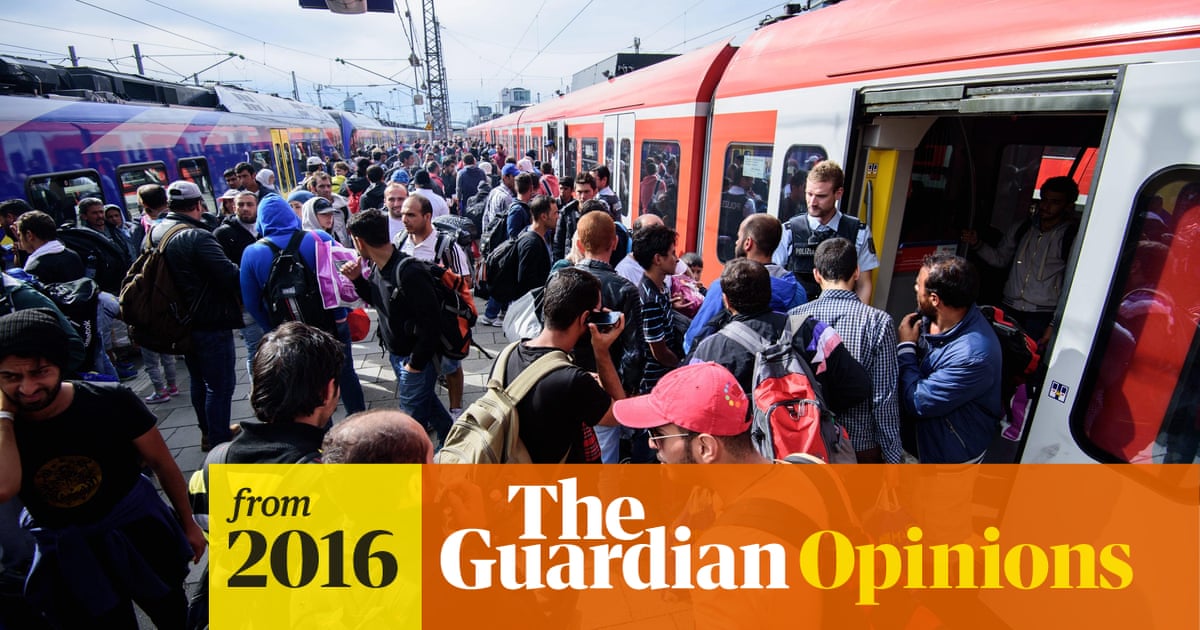 guardian's tweet card. Merkel might be changing her emphasis, but the importance of her message remains constant