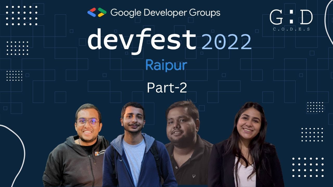 Gaurav__GD's tweet card. Devfest Raipur 2022 | Part-2 | GD:CODES