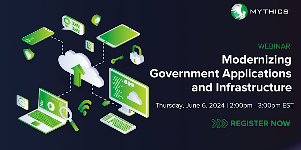 Mythics's tweet card. Join us for a complimentary webinar on April 18th at 2:00 PM ET! Please note that registration will close one hour before each event.