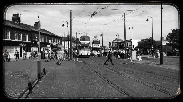 LachlanMain's tweet card. Tram Sunday starts here. It’s Tram Sunday in Fleetwood, a celebration of transport and just general fun. It’s the first one to be held for a couple of years because of “THAT”…