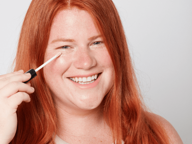HowToBeARedhead's tweet card. Whether you're new to redhead makeup or need a refresher on concealer, we’ve got you covered! H2BAR concealer, Finally Bright®, is here, and we’re excited