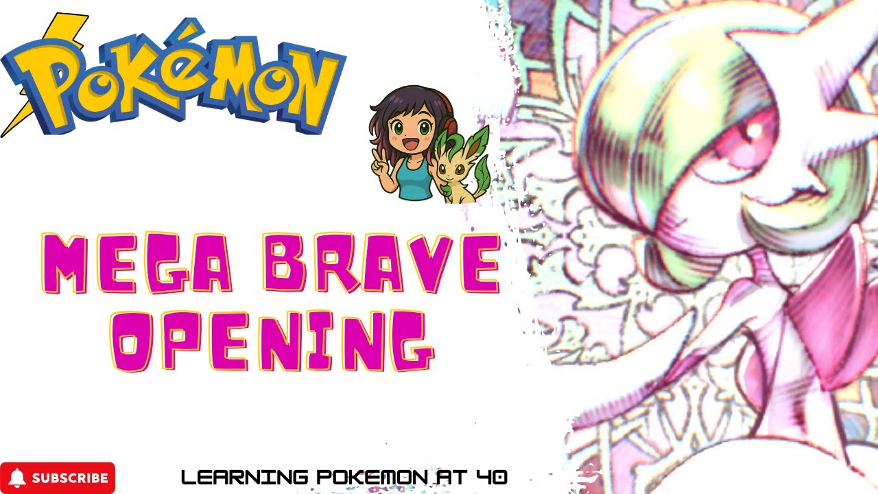 pixelsandcocoa's tweet card. Pokémon Mega Brave Opening | Insane Hits or Big Miss?