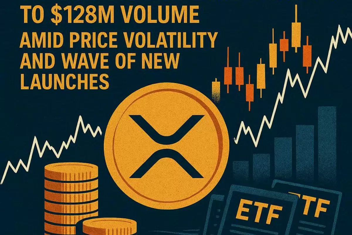 Follow_BTC_News's tweet card. XRP ETF Frenzy: XRPC на Canary Capital достига обем от 128 милиона долара на фона на волатилността на цените и вълната от нови стартирания В една знакова седмица за родния токен на Ripple, пионерск...