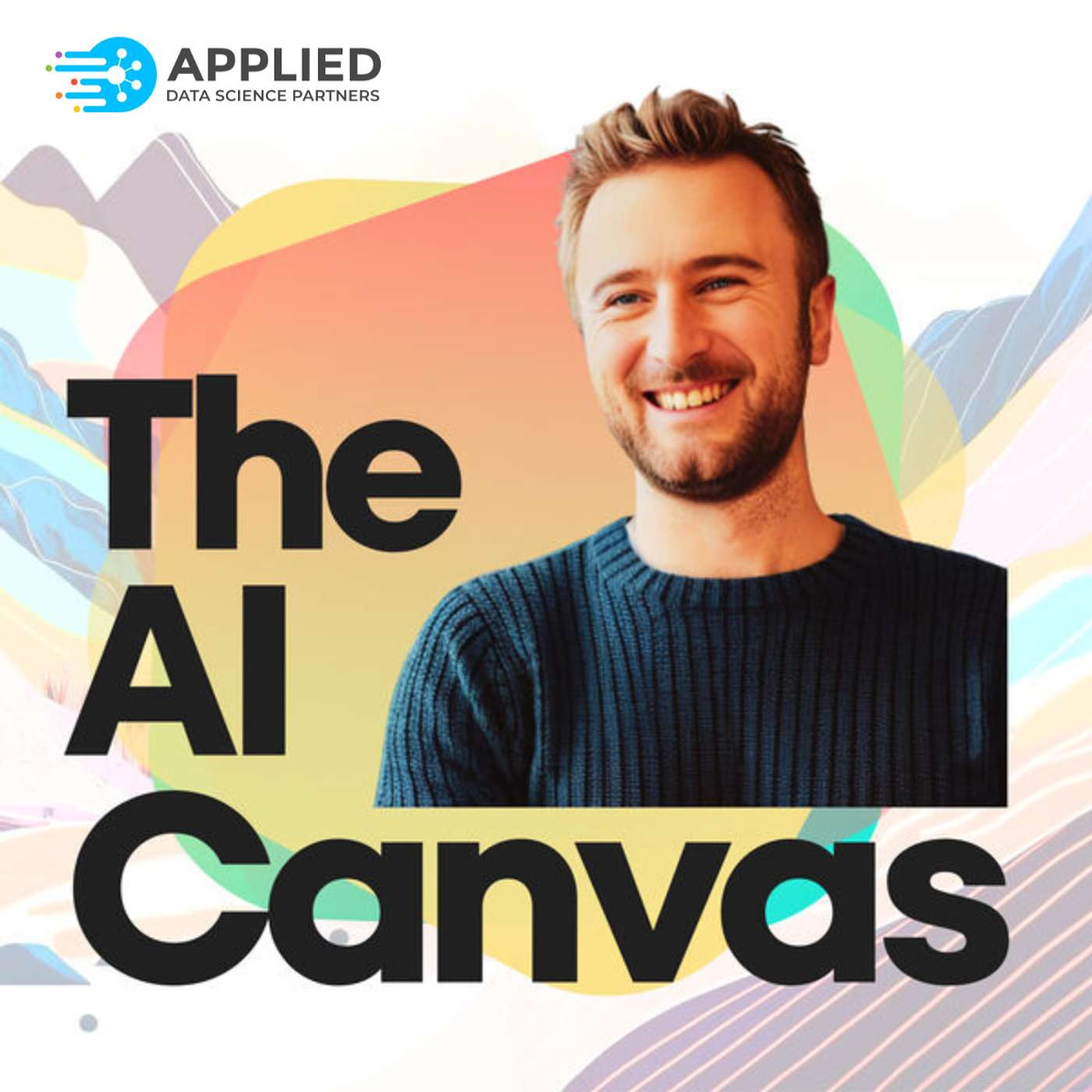 applied_data's tweet card. The AI Canvas - Unleashing the Power of AI in Marketing with Fabienne...