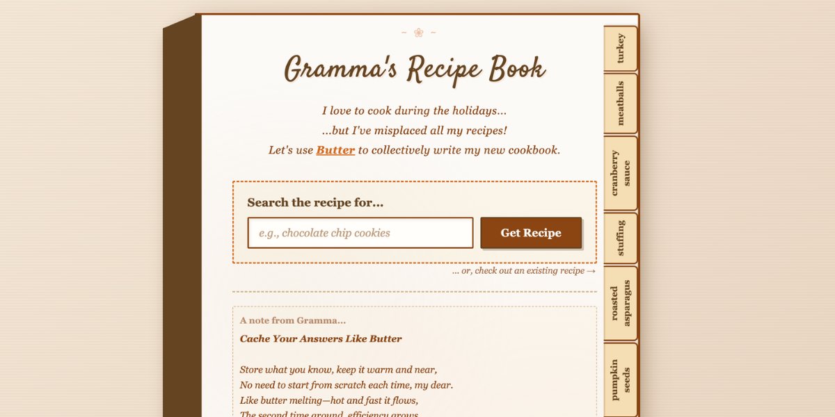 erikdunteman's tweet card. I love to cook during the holidays, but I've misplaced all my recipes! Let's use Butter to collectively write my new cookbook.