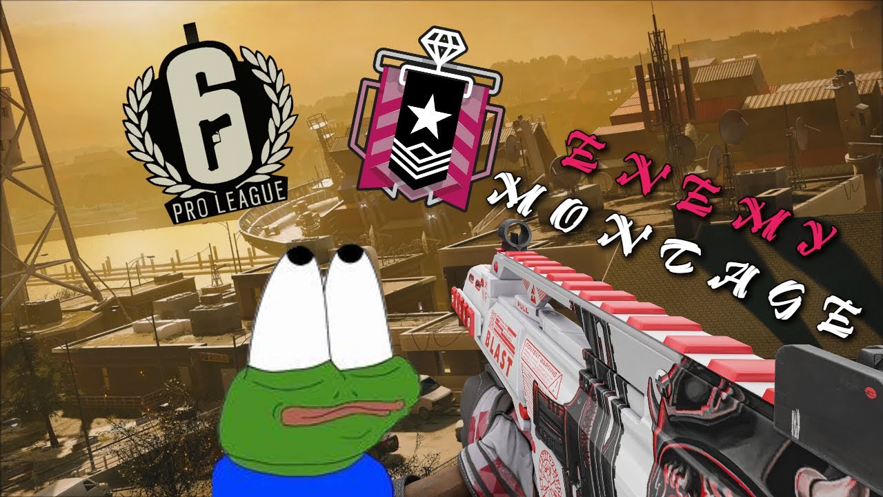 StraticFPS's tweet card. "ENEMY" Montage / Rainbow Six Siege