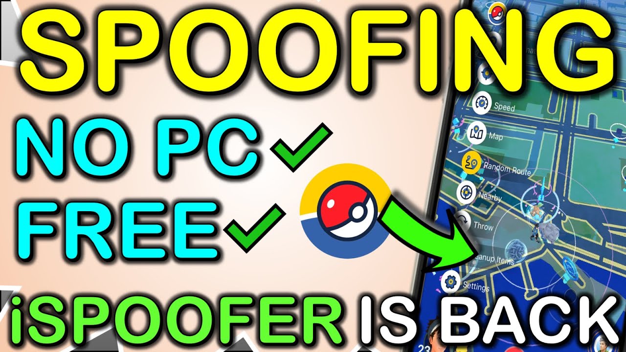 iSpooferApp's tweet card. Pokemon GO Spoofing iOS for FREE and NO PC ✅ iSpoofer Pokemon Go...