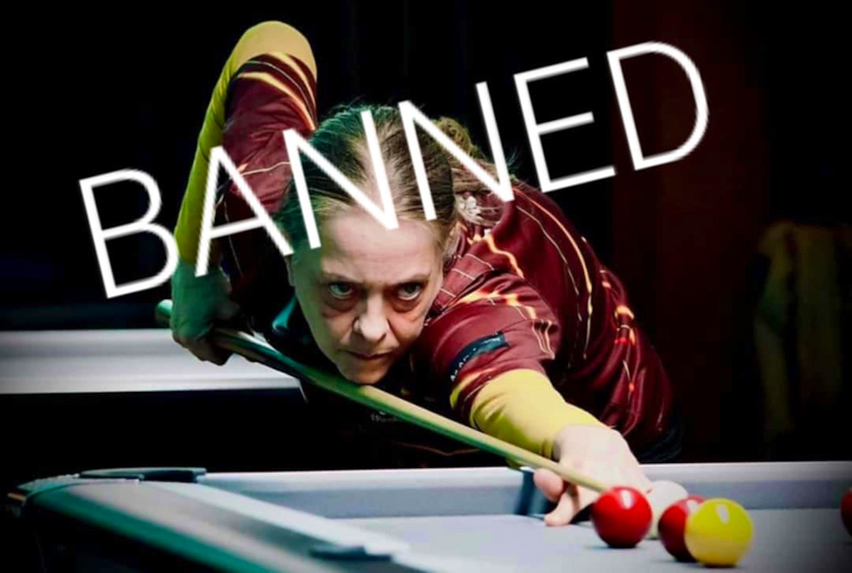 peter_daly's tweet card. Competitive pool player of 30 years and mother, standing up for fair women’s sport. Now challenging an unfair ban from Ultimate Pool.