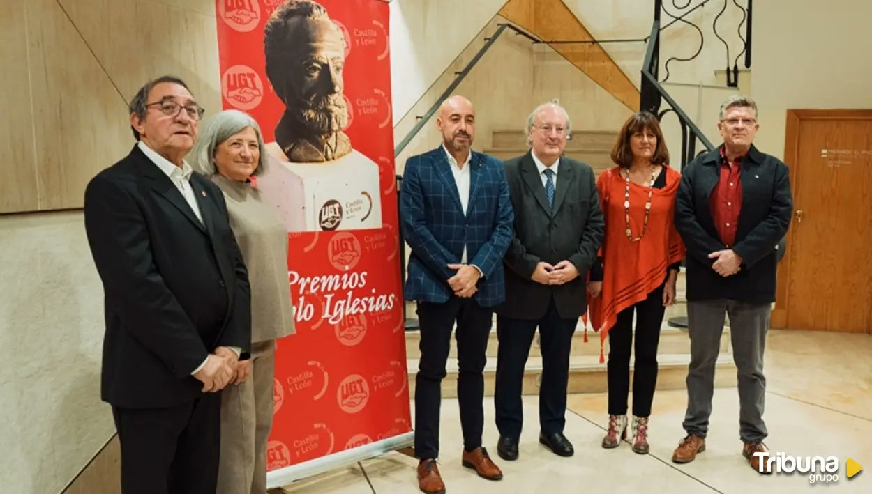 TribunadeAvila's tweet card. El sindicato UGT ha entregado las XX Distinciones Pablo Iglesias en Ávila