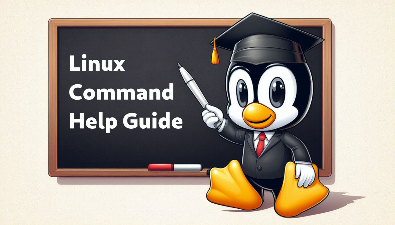 ostechnix's tweet card. Learn how to use Linux help commands like apropos, whatis, man, info, and --help to discover commands and learn their usage.