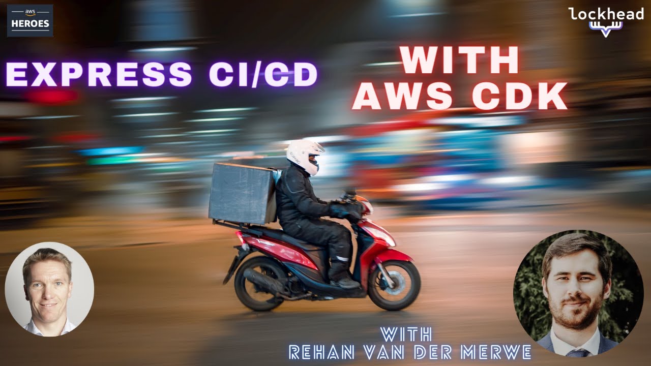 Lockhead's tweet card. Exploring CI/CD with AWS CDK Express Pipeline: Faster and Efficient...