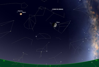 arabtimeskuwait's tweet card. Kuwait to see newly discovered comet at its brightest on Oct 30