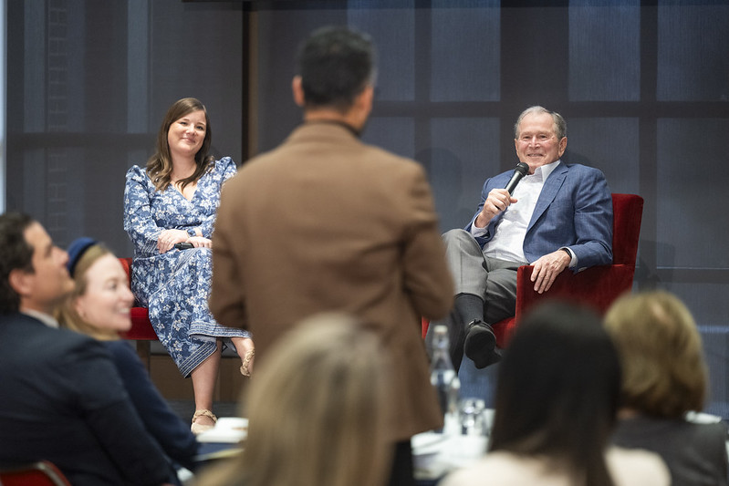 PLSprogram's tweet card. By Casey Rodriguez Presidential Leadership Scholars Module Two recap Decision-making through the lens of President George W. Bush’s Administration took center stage during Module Two of the Preside...