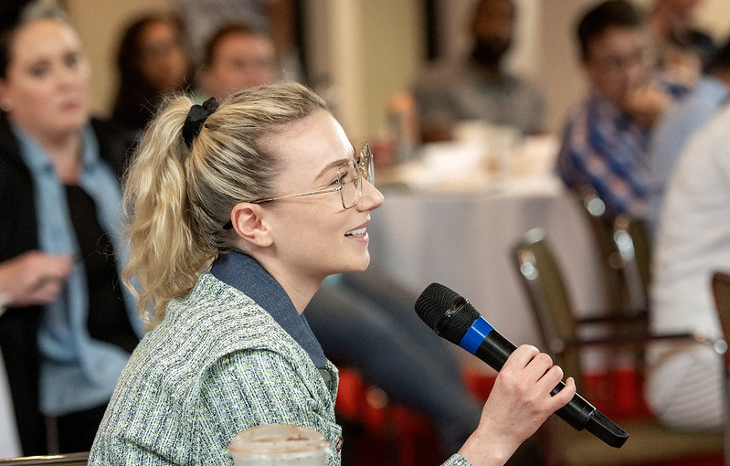 PLSprogram's tweet card. Keely Cat-Wells is a 2024 Presidential Leadership Scholar and the Co-Founder and CEO of Making Space and Making Space Media, an organization that provides the necessary resources and opportunities...