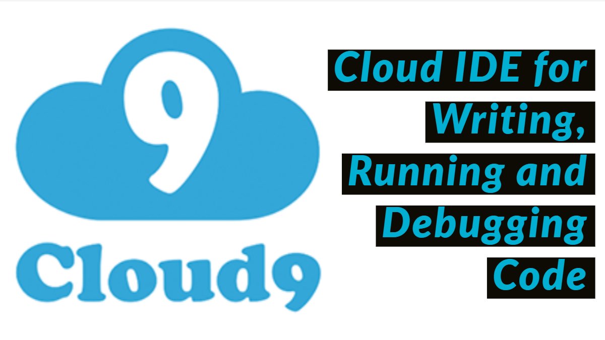 webuters's tweet card. AWS Cloud9 have a collection of tools that by which you can code, build, run, test, debug, and release software in the cloud. To use these…