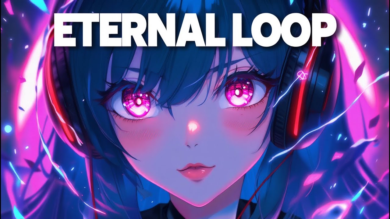 Promptalyst's tweet card. Eternal Loop – Anime Techno Music Video (4K Cinematic Cyberpunk...