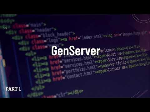 ElixirLearn's tweet card. GenServer with Alvaro Callero (Part 1)