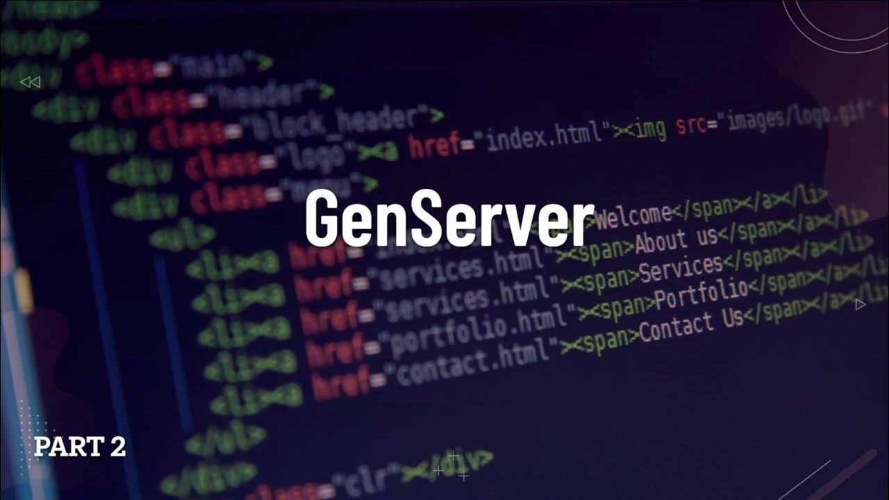 ElixirLearn's tweet card. GenServer with Alvaro Callero (Part 2)