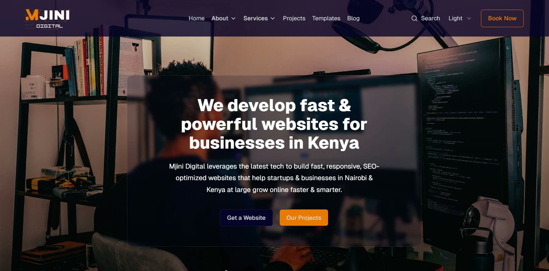 victornjaumaina's tweet card. Mjini Digital