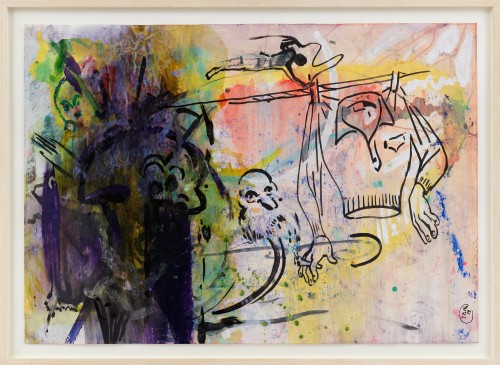 visual_mastery's tweet card. maybethereissomething: “Sigmar Polke, Untitled, 1983 ”