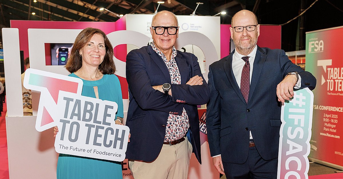 hospitality_irl's tweet card. Table to Tech, is an unmissable event for foodservice professionals, innovators, and marketers.