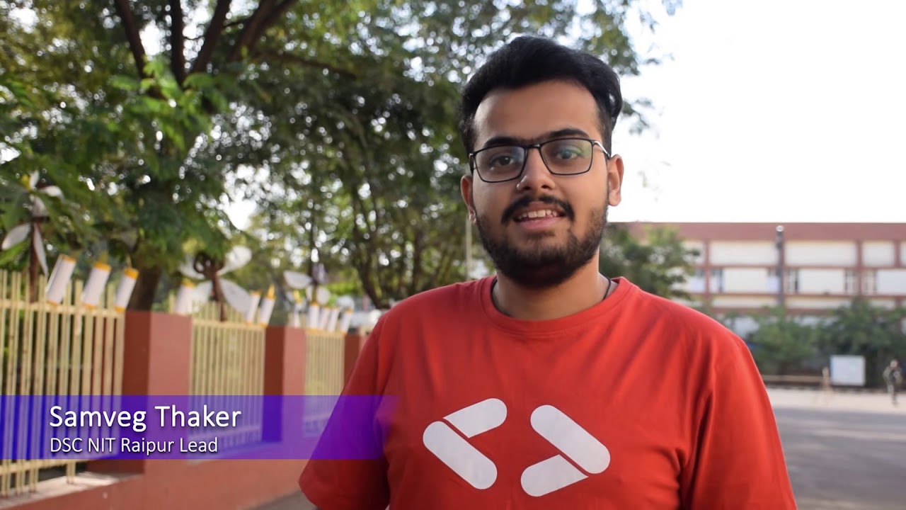 GoogleDevsIN's tweet card. Developer Students' Club NIT Raipur in the year 2019 - the Year End...