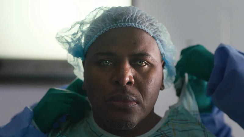 PasteMagazine's tweet card. Caterpillar follows a man who yearns to transform as he travels to India for unregulated cosmetic surgery to change the color of his eyes.