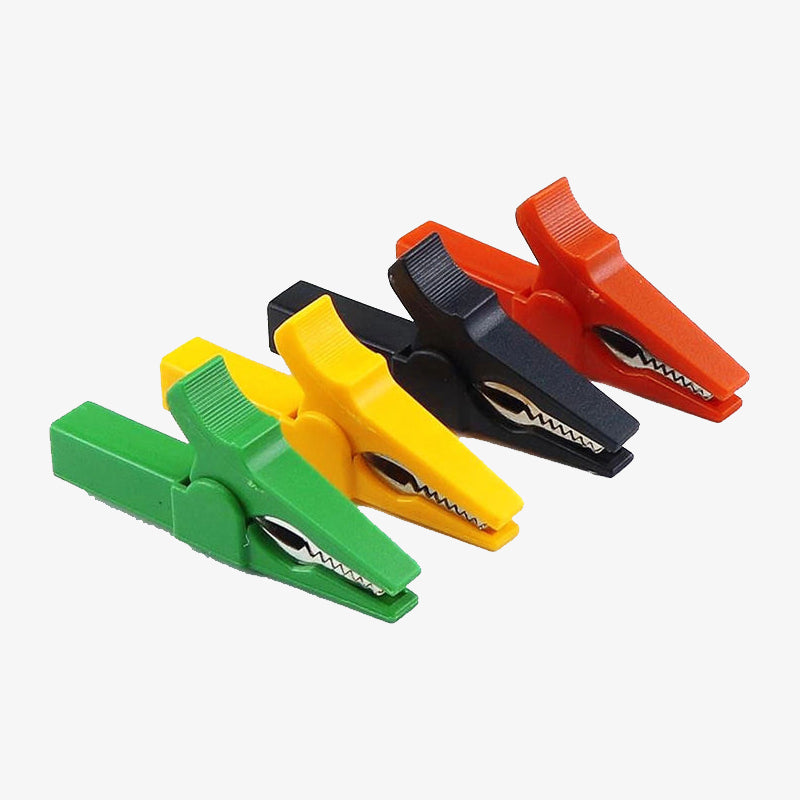 quartzcomponent's tweet card. The 55mm Copper Insulated Crocodile Clip is designed for secure and reliable electrical connections during testing, prototyping, and measurement tasks. With a strong red insulated body and high-con...