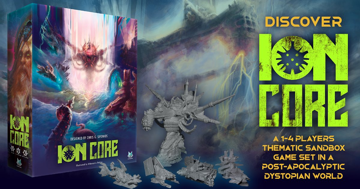 hackareatech's tweet card. Enter Ion Core, a thematic sandbox game set in a post-apocalyptic dystopian world. Humanity has been driven to piracy to secure a brighter future and it's up to you to guide your faction to victory!