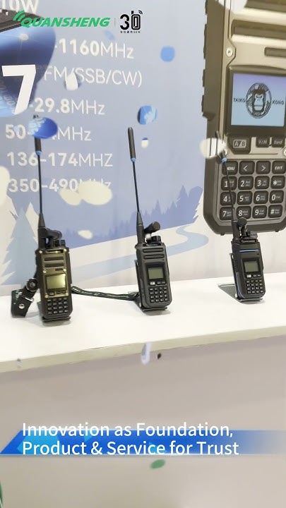 QuanshengRadios's tweet card. Recap of QUANSHENG in HongKong Fair Oct. 2025 #quansheng