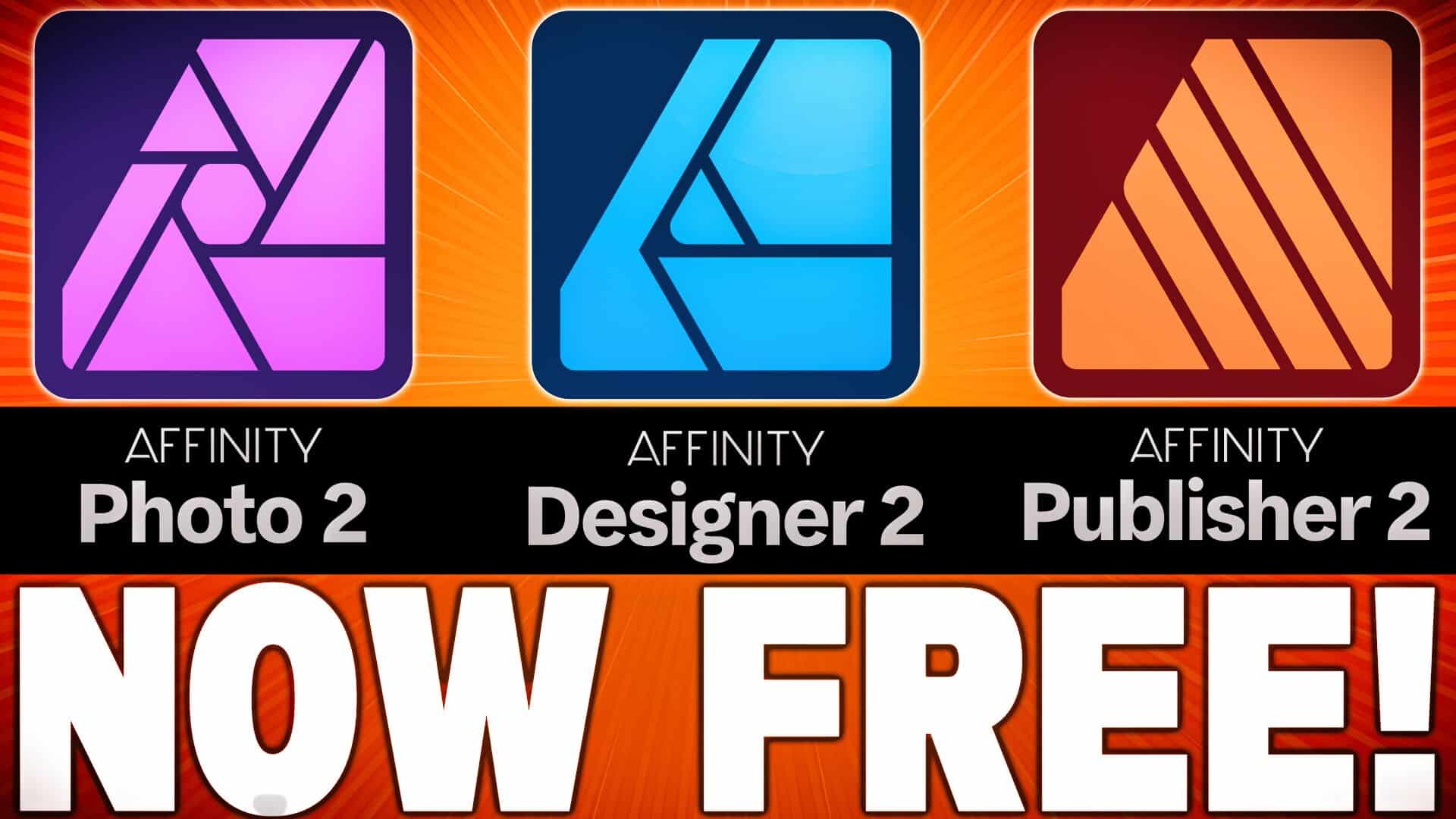gamefromscratch's tweet card. Affinity Photo, Designer and Publisher are now completely free (except Canva AI features) and merged into a single product Affinity Studio.
