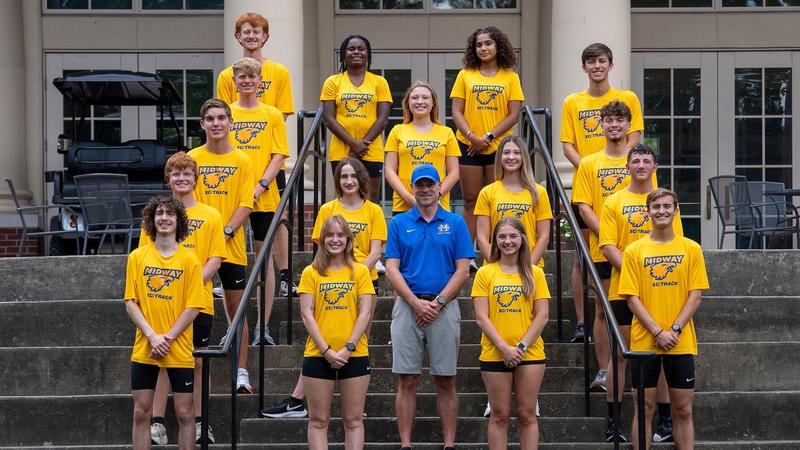 GoMidwayEagles's tweet card. MIDWAY, Ky. - It would be fair to expect the Midway cross country program to go through some growing pains early in the 2025 season.