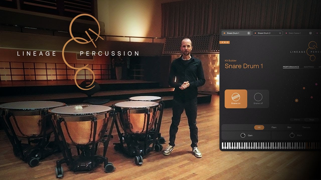 ProjectSAM_Libs's tweet card. Discover the new Lineage Percussion | Updated Walkthrough with...